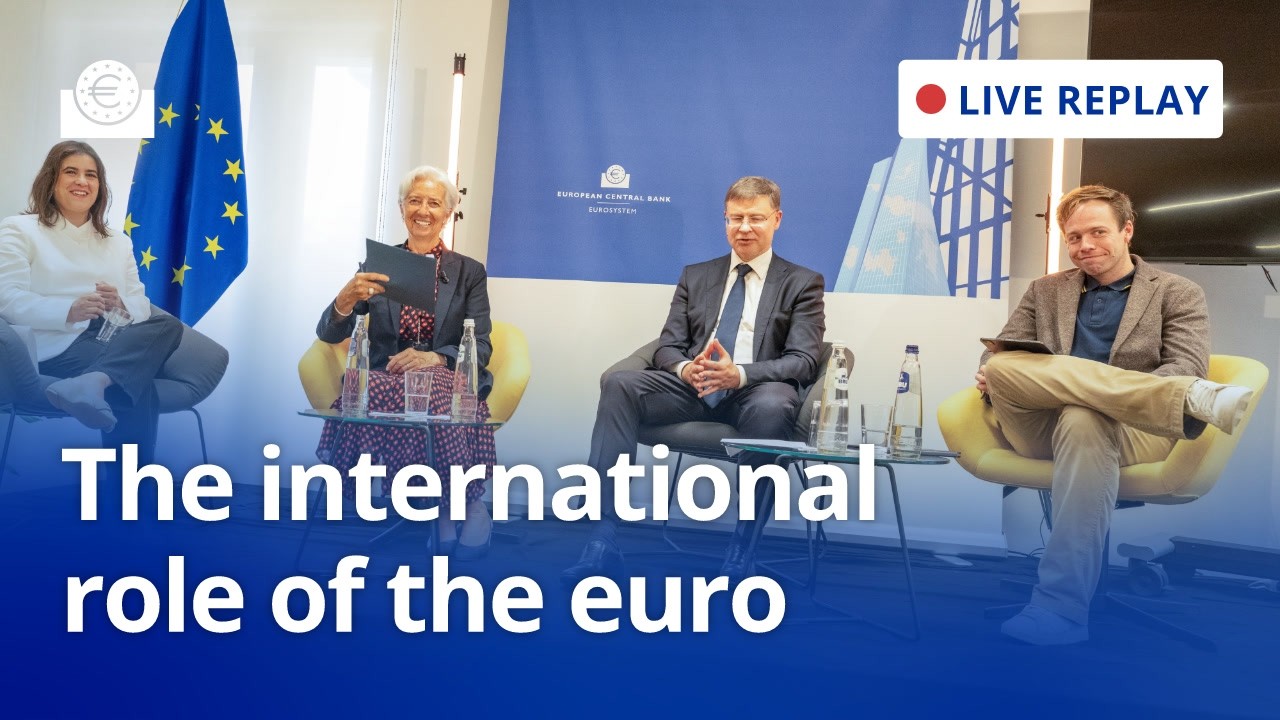 High-level panel discussion on: The international role of the euro
