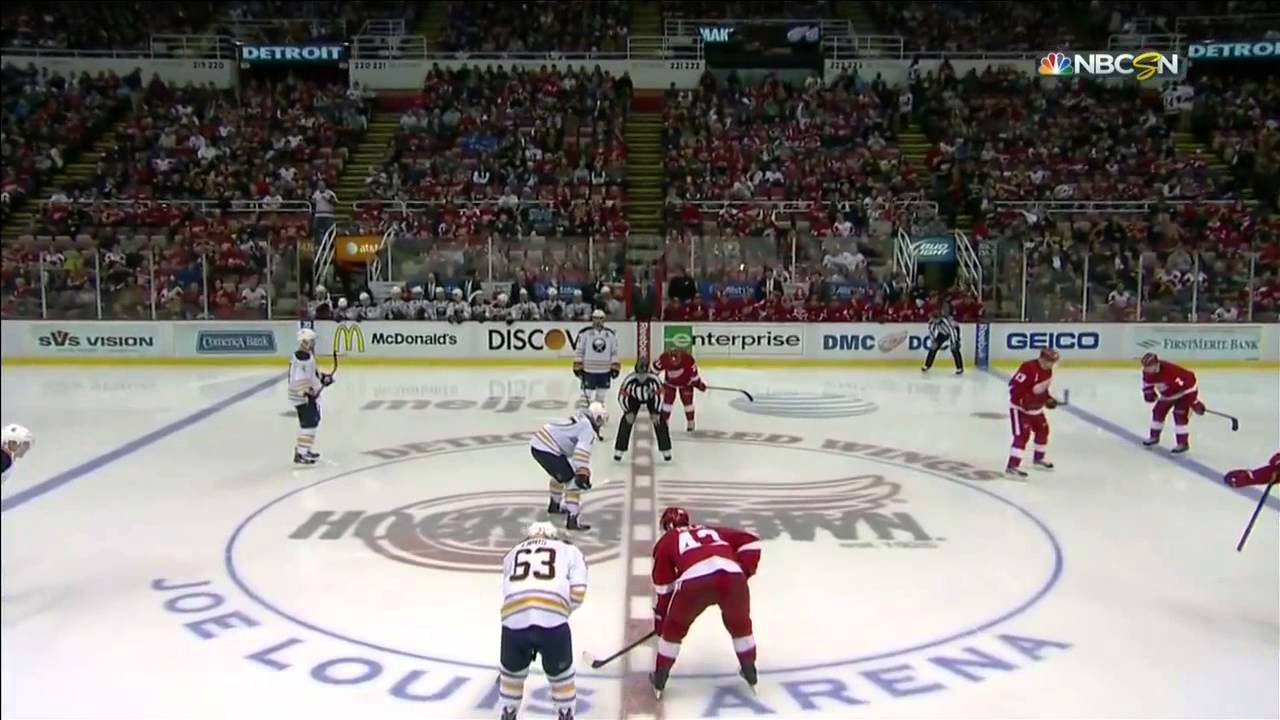 NHL 2015 01 18 Buffalo Sabres vs. Detroit Red Wings