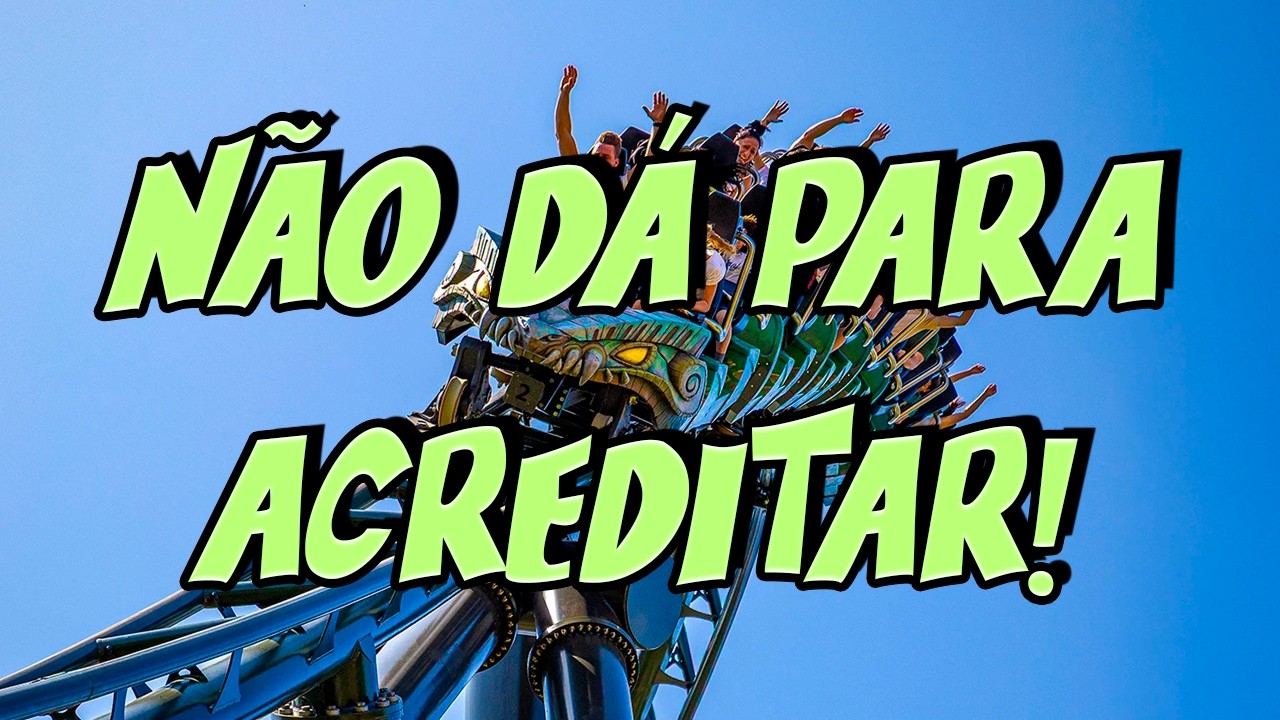 🇧🇪  WALIBI BELGIUM | Parque IMPERDÍVEL que é o melhor bate-volta de Bruxelas