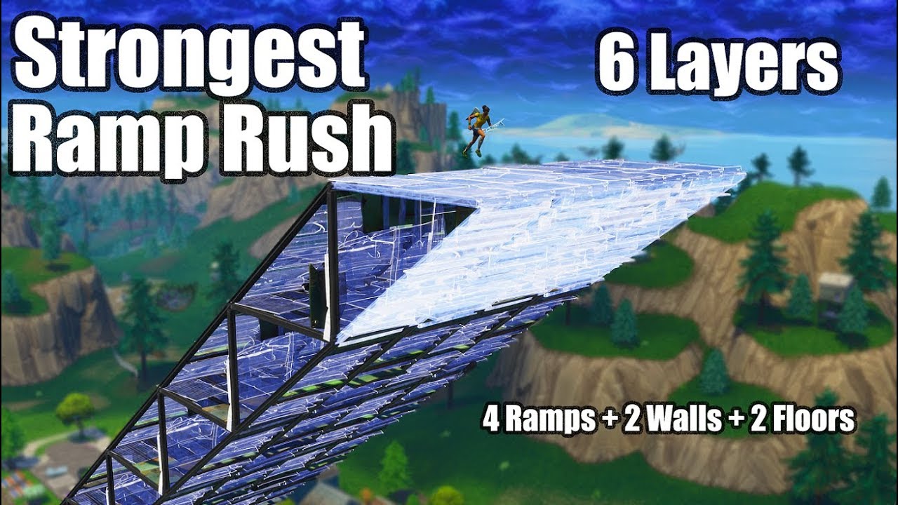 6 Layer Ramp Rush (Tutorial) - Fortnite Battle Royale