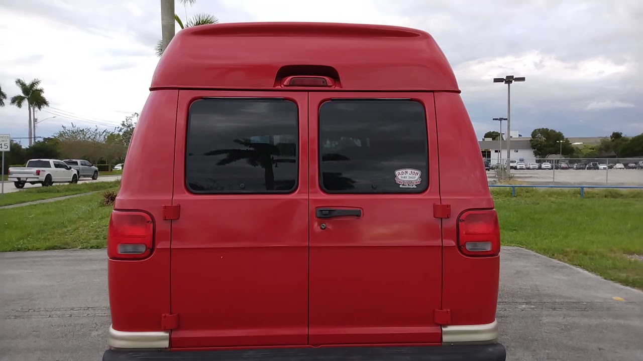 2000 DODGE 1500 RAM HIGH TOP CONVERSION VAN