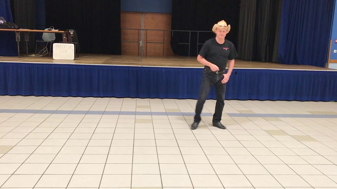 HALF A CHA - COUNTRY LINE DANCE (Explication des pas et danse)