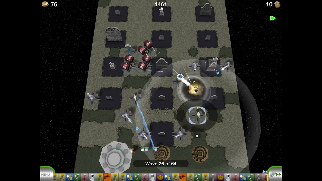 Tower Madness Boneyard | Easy Solution | Fewest Towers