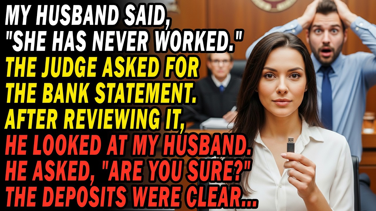 “She’s Never Worked, A Parasite!”husband Said In Court⚖️. Judge Requested Statements; He Trembled..😏