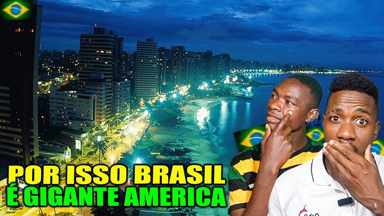 MOSTREI PARA MEU AMIGO BRASIL GIGANTE AMERICANA - FICOU CHOCADO 😲?