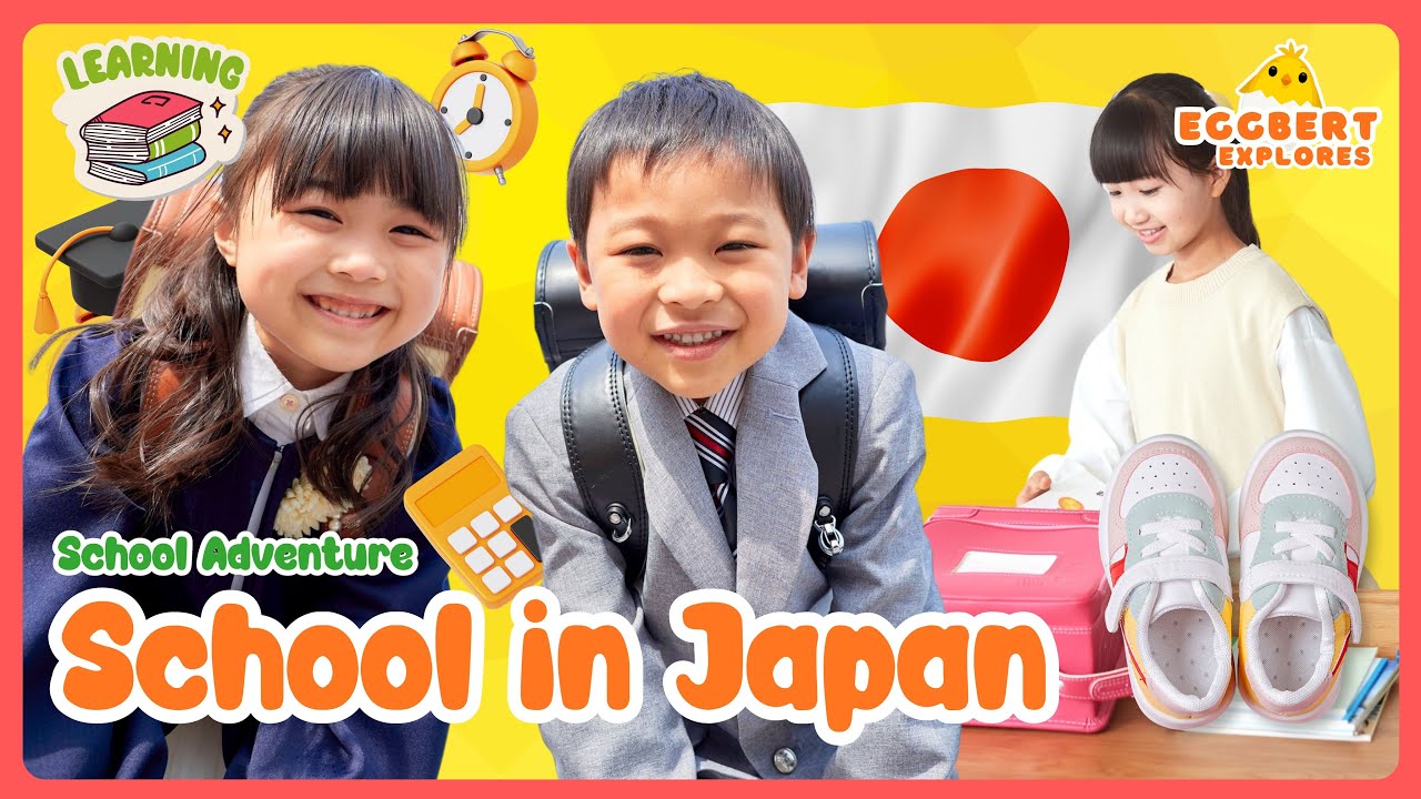 My First Day at School in Japan! 🇯🇵 – Japanese School Life for Kids