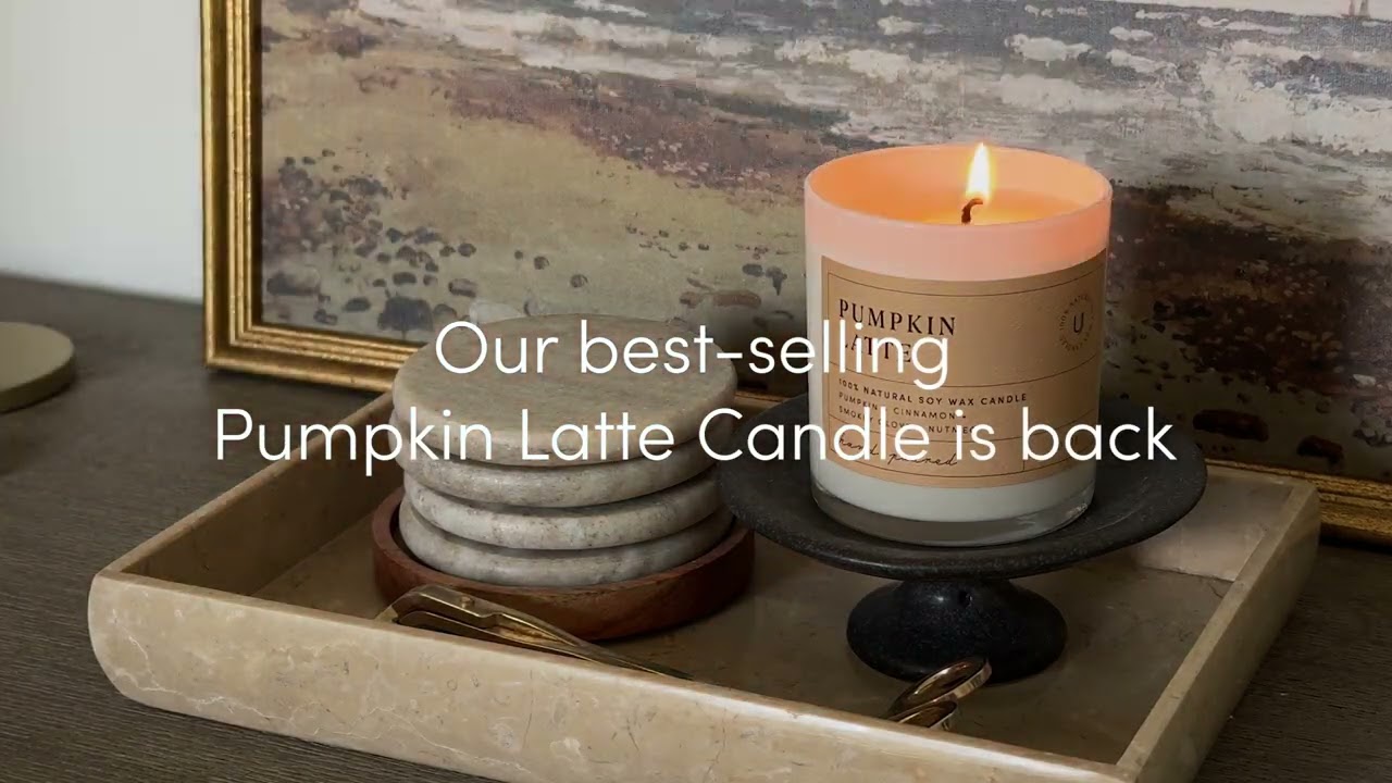 Limited-Edition Pumpkin Latte Candle | Uncommon James