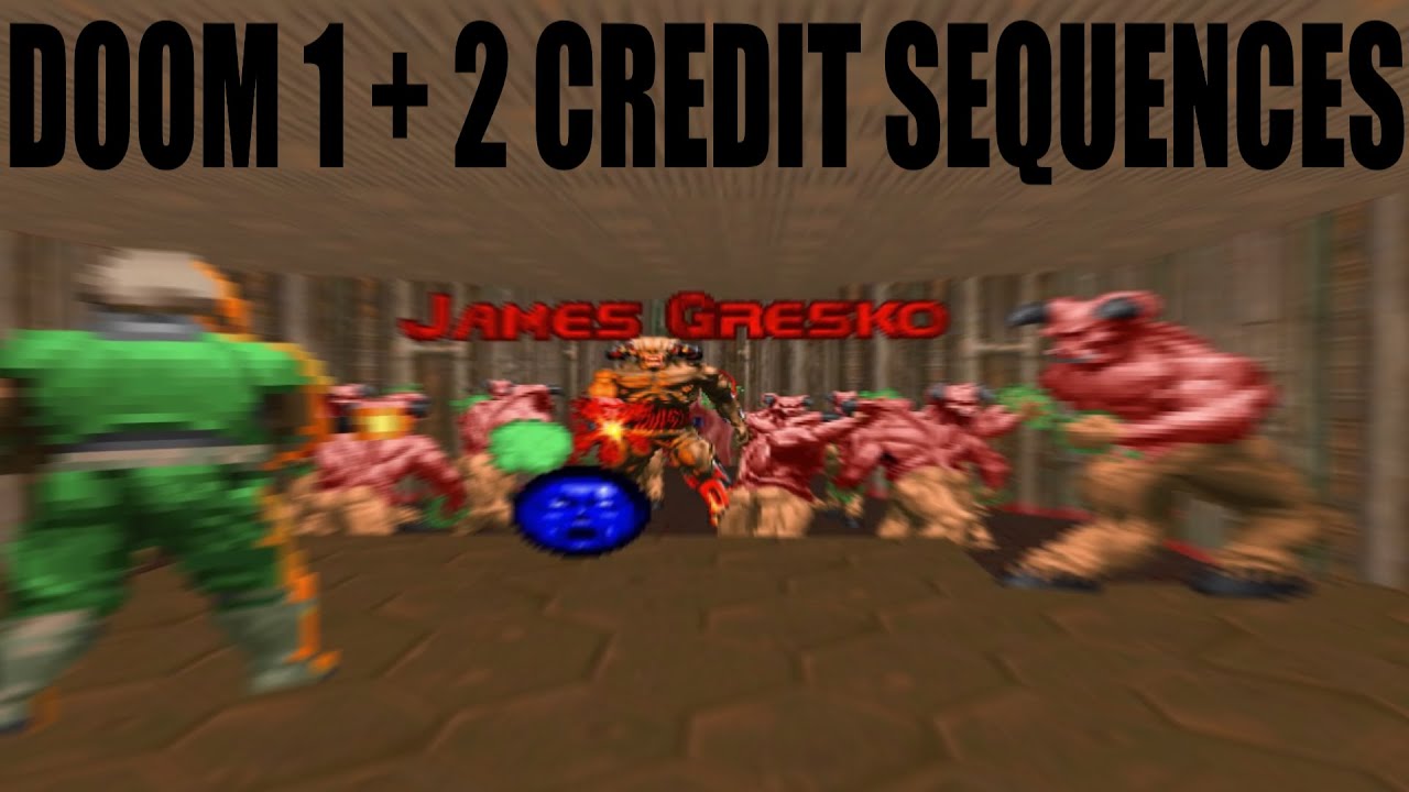 Closing Credits for the Unity Ports of Doom 1 & Doom 2