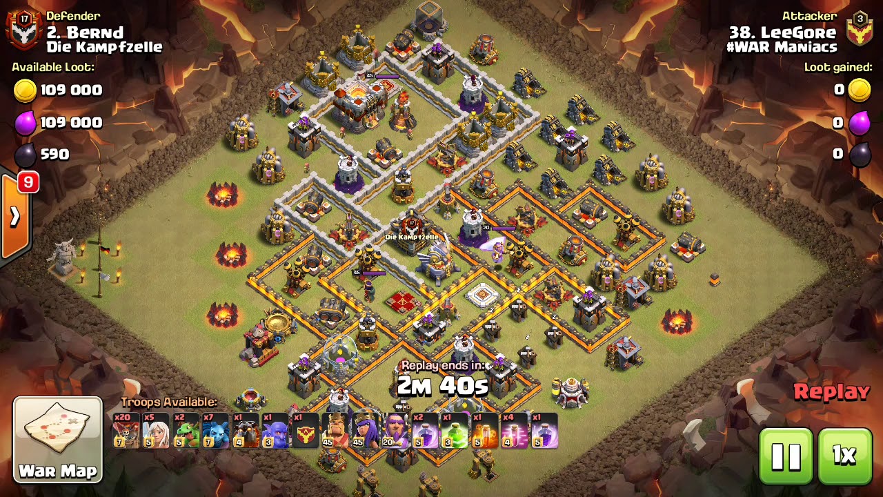 #WAR Maniacs vs Die Kampfzelle - attack 1