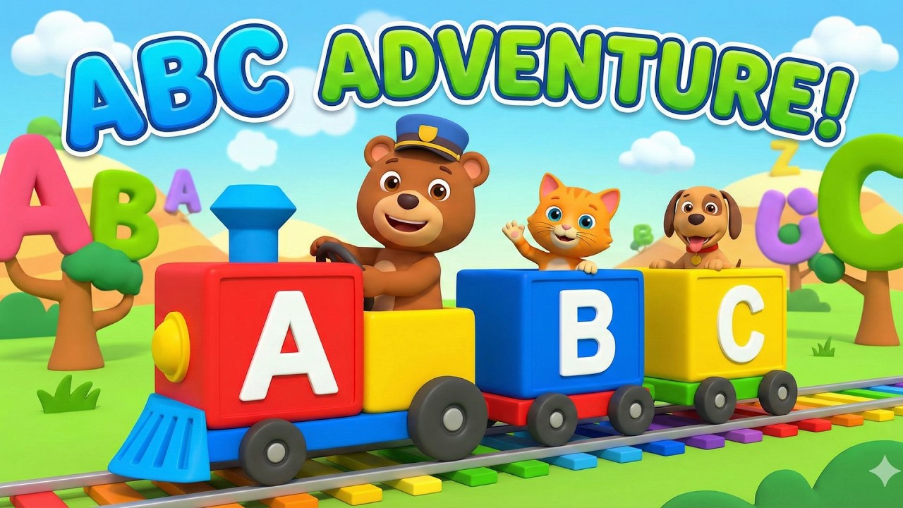 The Alphabet Song | Nursery Rhymes | Phonics Song | ABC Song for Children | A to Z Alphabet | ABC