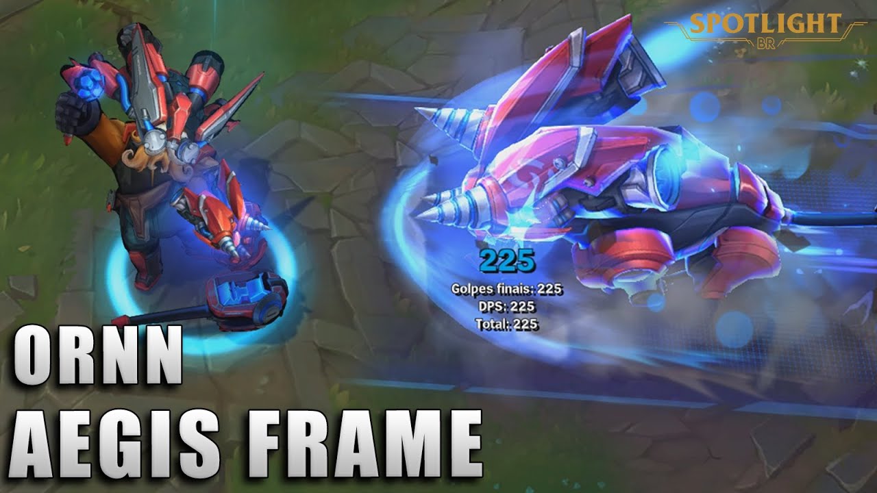 Ornn Aegis Frame - Skin Spotlight PREVIA