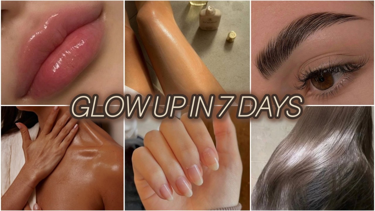 8 حيل جمالية غيّرت شكلي تماماً في 7 أيام! 🪷🌷(بدون مكياج أو عيادات) 💄