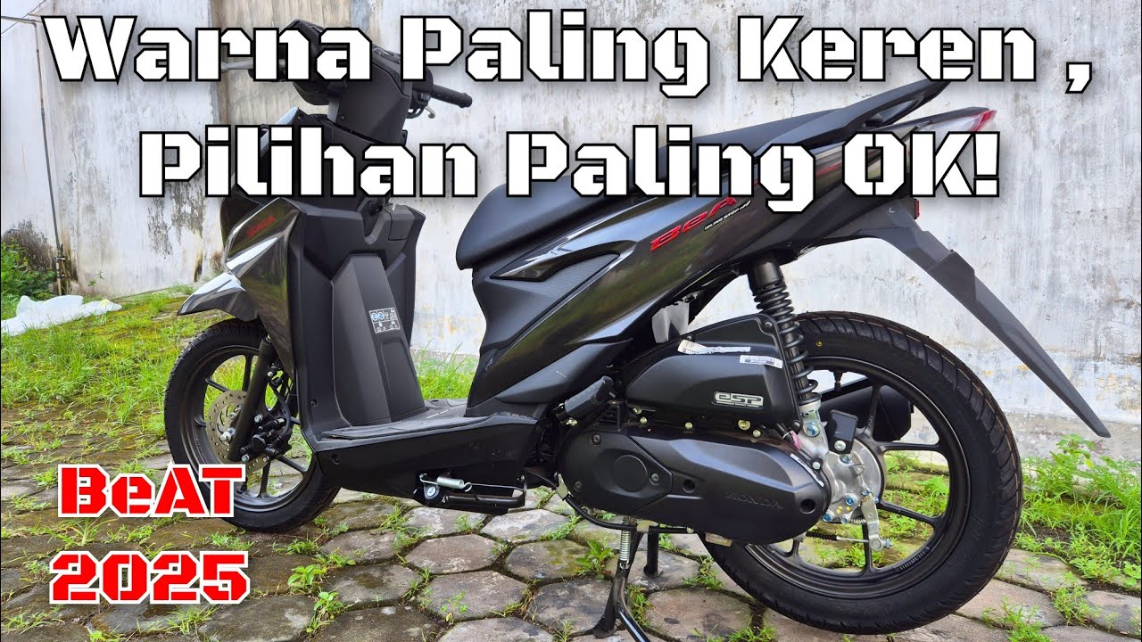 PALING KEREN 2025 | HONDA BEAT DELUXE HITAM 2025 /ada Alarm