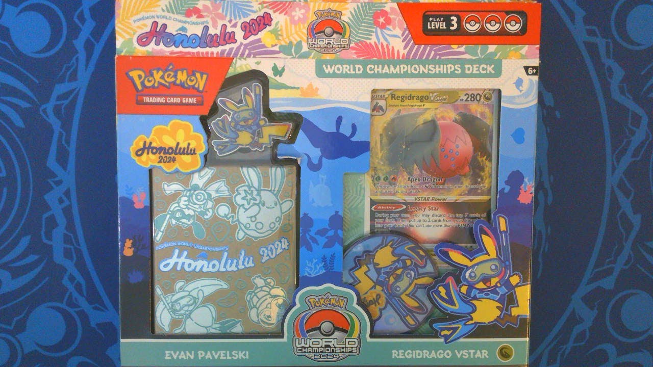 Evan Palelski - Regidrago VSTAR - Honolulu 2024 Pokemon World Championships Senior Champion Deck