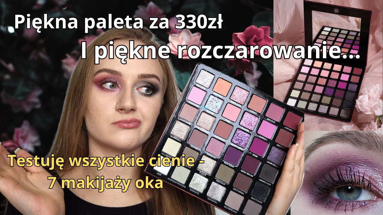 Pierwsze rozczarowanie paletą indie - Bellabeautebar Smokey Glam | 4 dniowy test + swatches