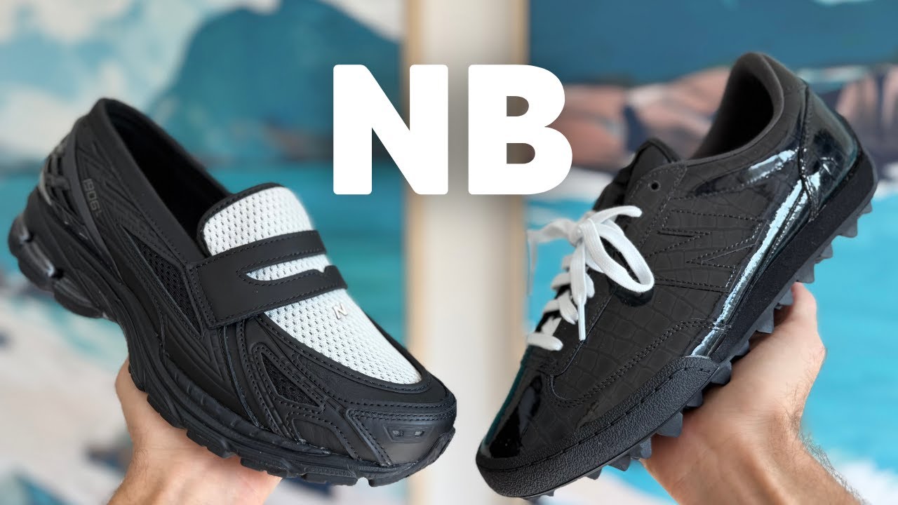 Обзор New Balance 1906L Loafer Black with Angora и New Balance Gator Run Black