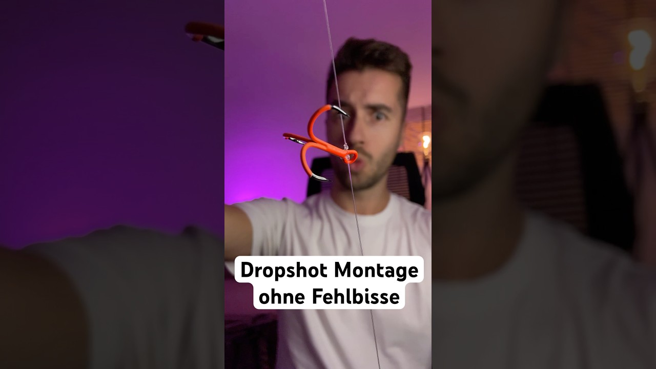 Angeln mit Dropshot ohne Fehlbisse! | #angeln #tutorial