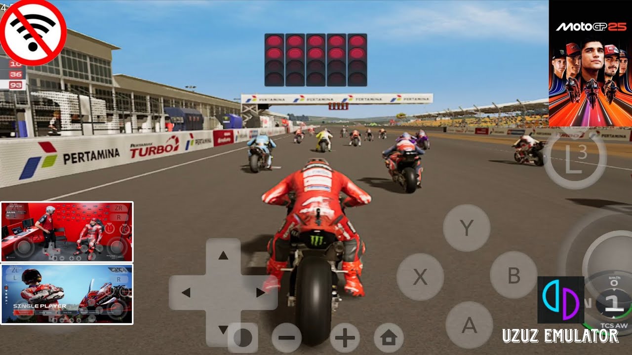 MOTOGP 2025 UZUY EMULATOR ANDROID FULL OFFLINE | POCO F6