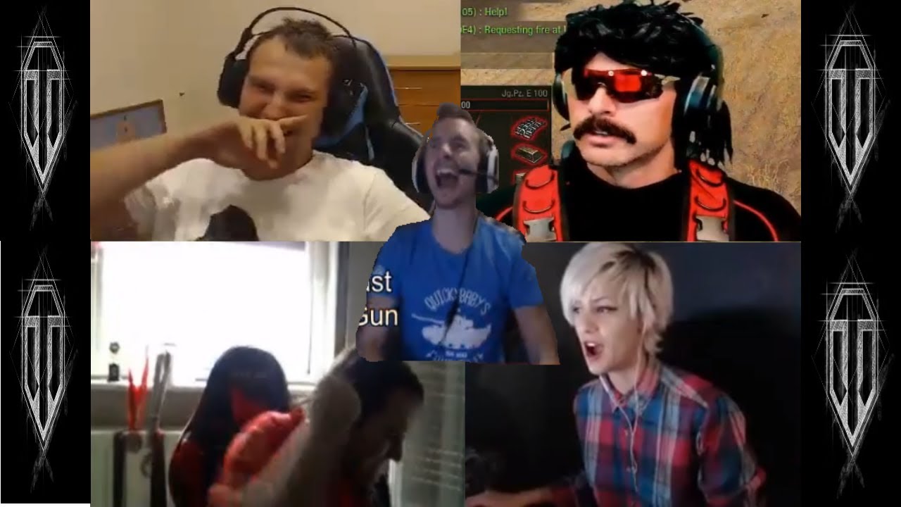 THE BEST Shots/Clips ALL OF THE TIME WoT - ENG - QuickyBaby / DrDisrespect / Skill4ltu / Dakillzor