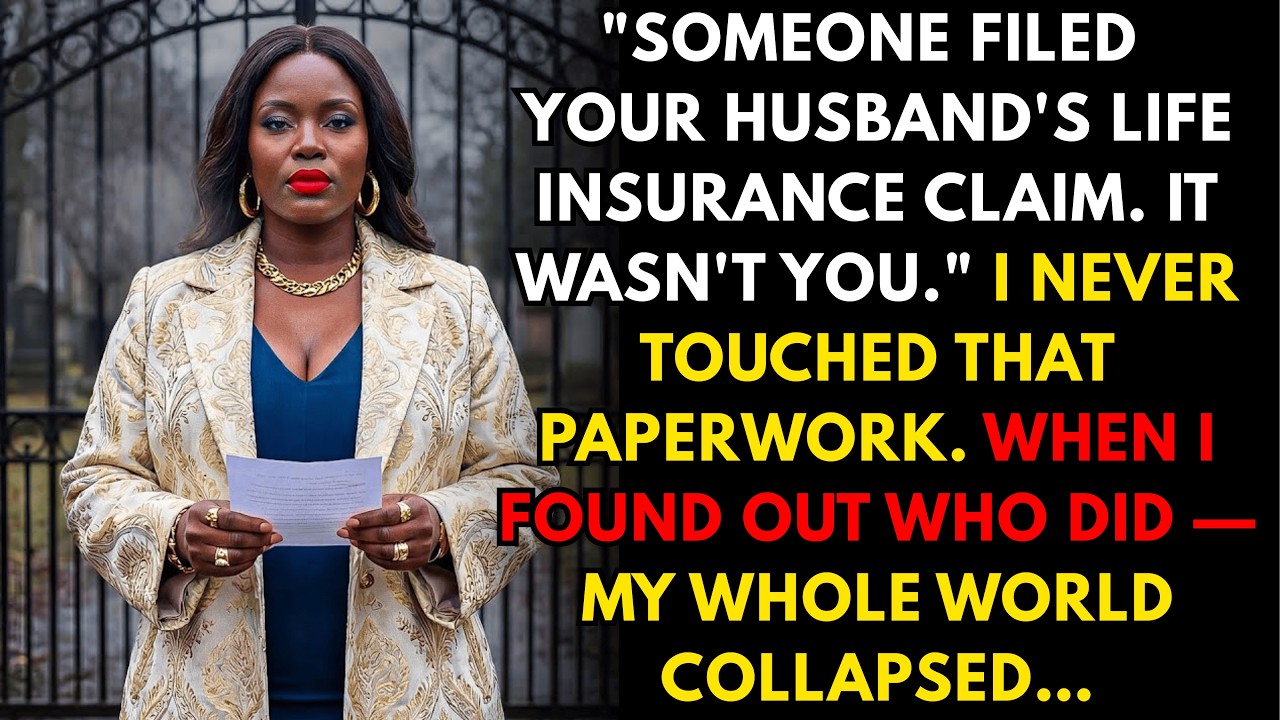I opened my husband's life insurance check — I never filed for it, and what I found next destroyed…
