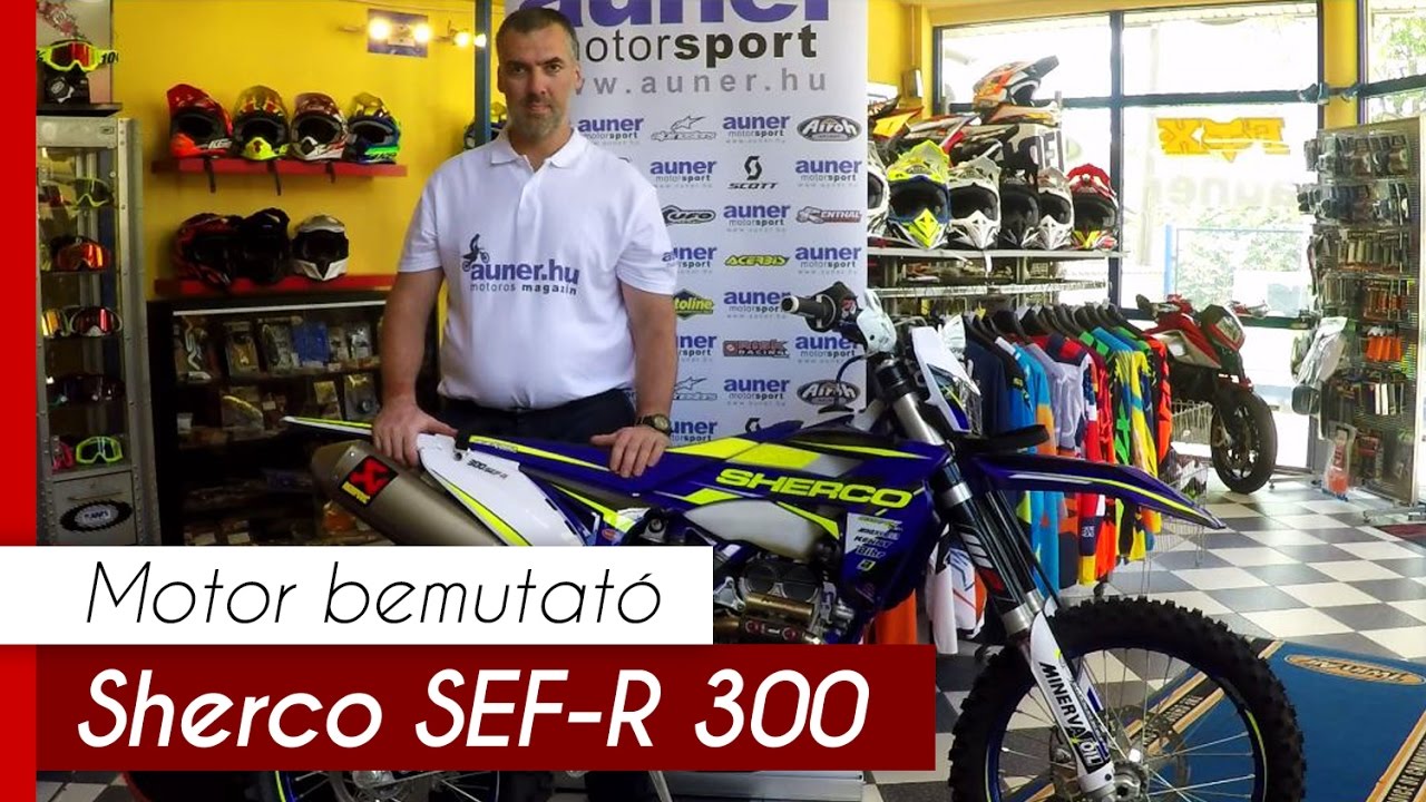 Sherco SEF-R 300 Factory 2016 | auner.hu Motoros Magazin | Auner Motorsport Budapest #7