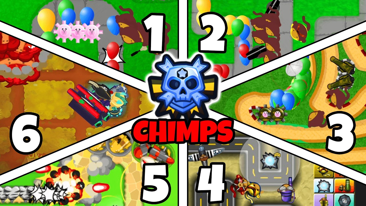 Сможем ли мы победить ШИМПАНОВ в каждой игре Bloons TD?