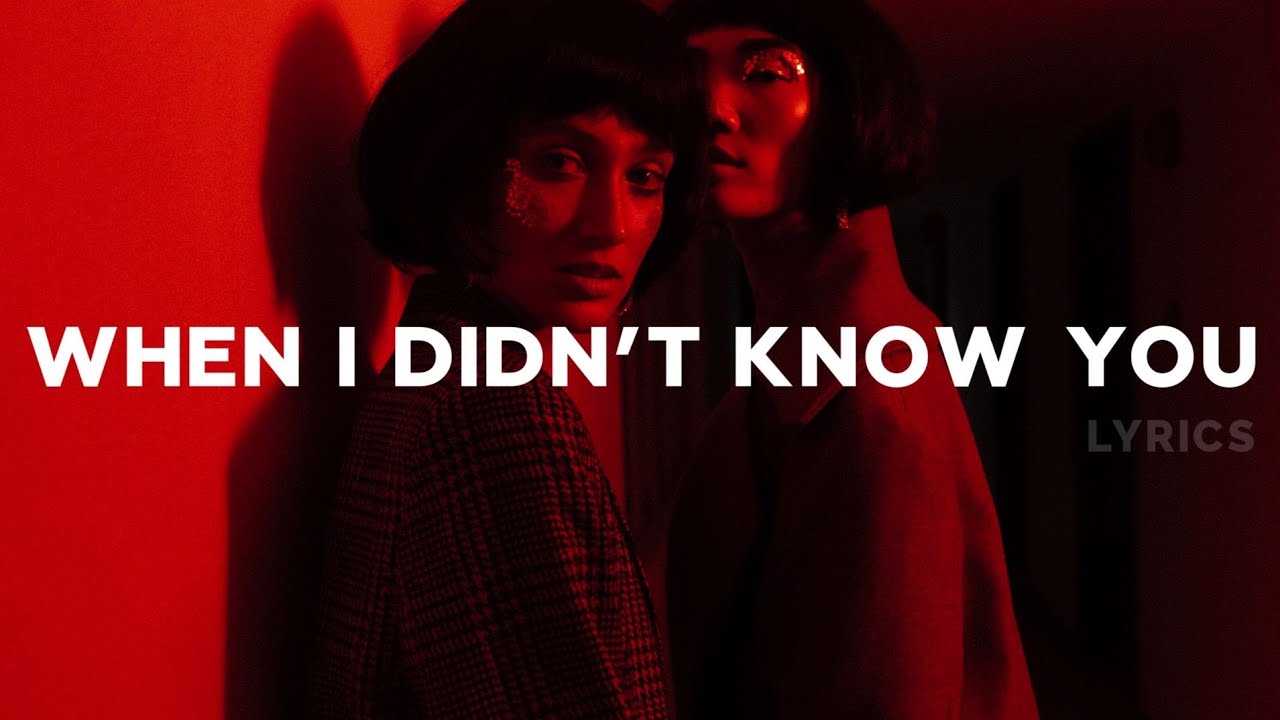 WizG - When I Didn't Know You (Lyrics)