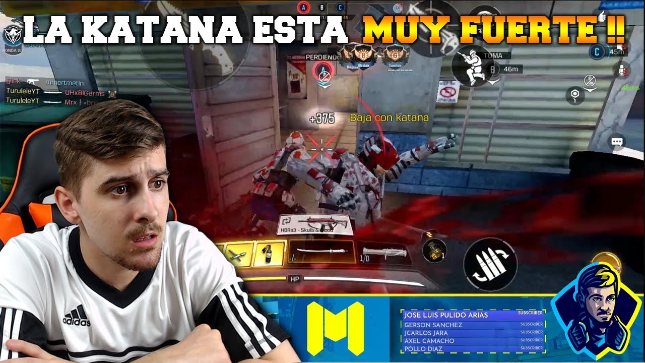 LA KATANA ESTÁ MUY FUERTE !! COD MOBILE
