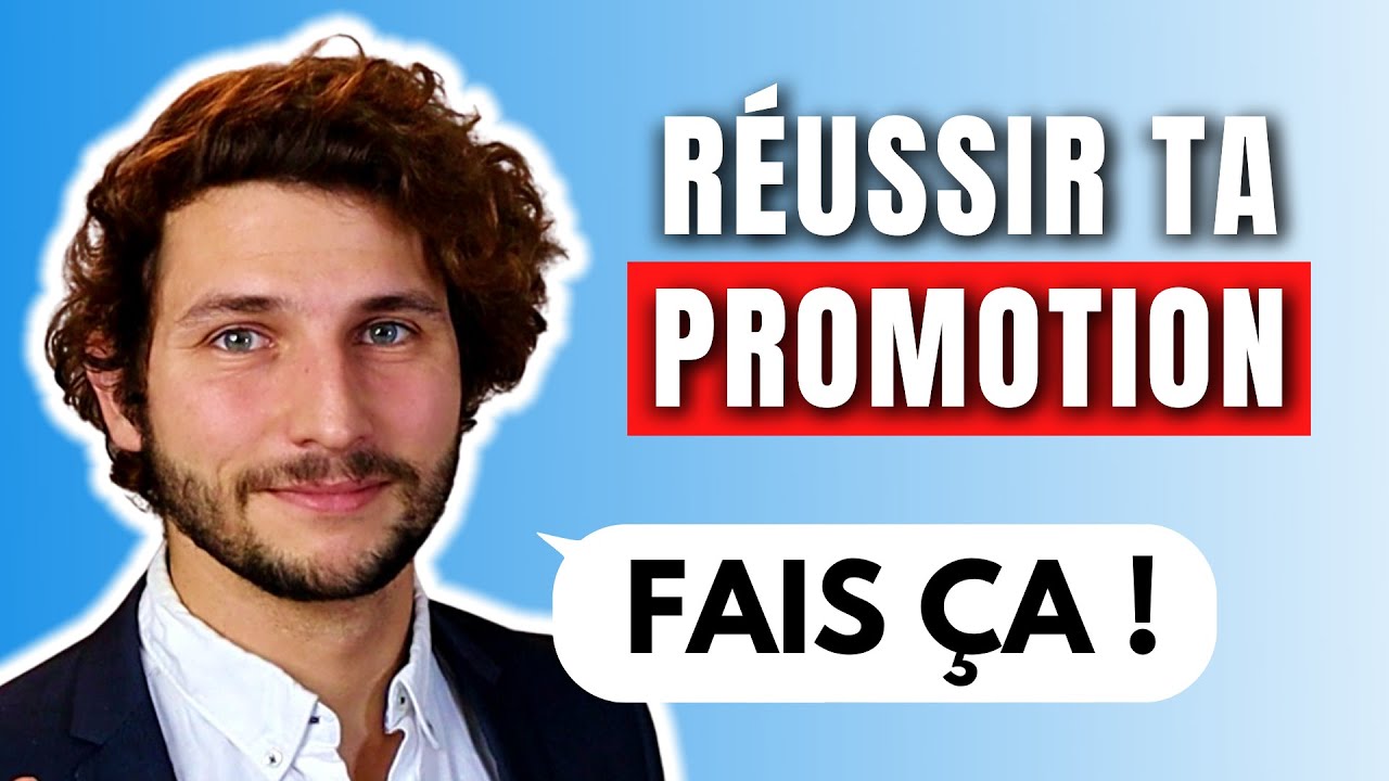 3 Étapes PUISSANTES Pour Réussir Sa Promotion (simple à appliquer)