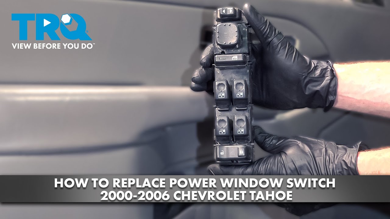 Как заменить переключатель стеклоподъемника на Chevrolet Tahoe 2000-2006 годов