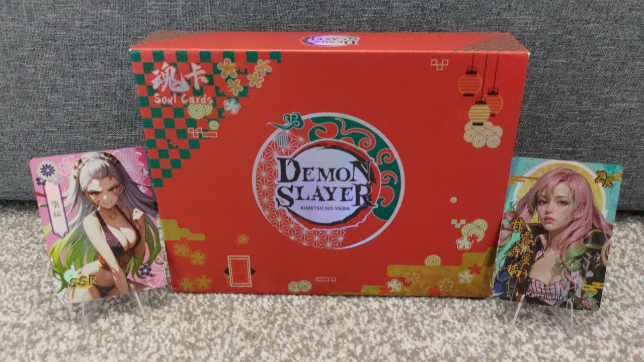 Demon Slayer by Soul Cards - Booster Box Opening (GM-0110) - CREEPY or BEAUTIFUL?!