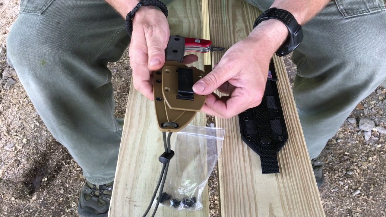 ESEE Tech Tip- Sheath-Molle Assembly