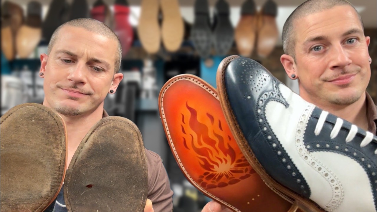 Traditional Shoe Repair... With an unexpected Twist