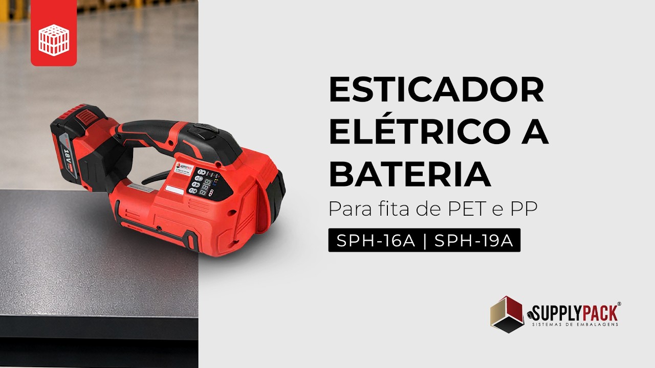 Arqueador Elétrico SPH-16A - SUPPLYPACK SISTEMAS DE EMBALAGENS
