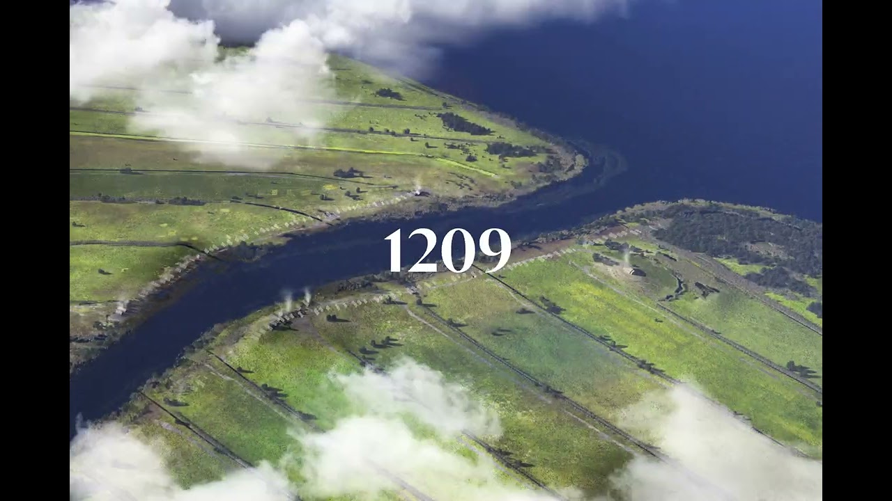 De geboorte van de stad: Vogelvlucht impressie van Amsterdam in 1275