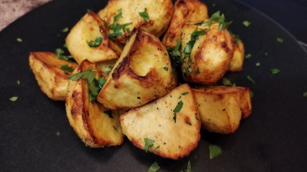 Crispy tasty air fryer tatties 