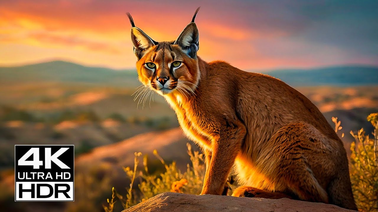 Relaxing Wildlife in 4K UHD Golden Hour &ndash; Nature Sounds & Ambient Scenery for Sleep & Focus