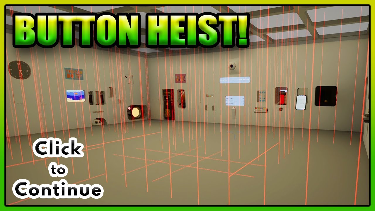 The Quest for the GOLDEN BUTTON! - Click To Continue - Episode 3