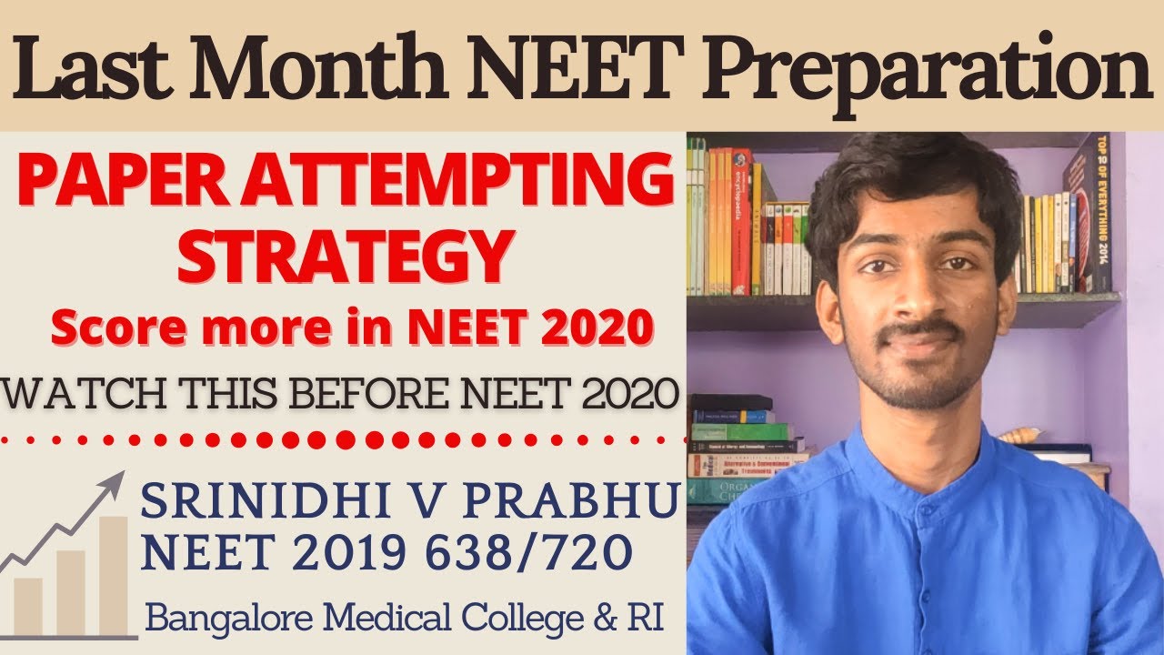 NEET Paper Attempting Strategy | Boost your marks in NEET 2020 | Last Month NEET Preparation