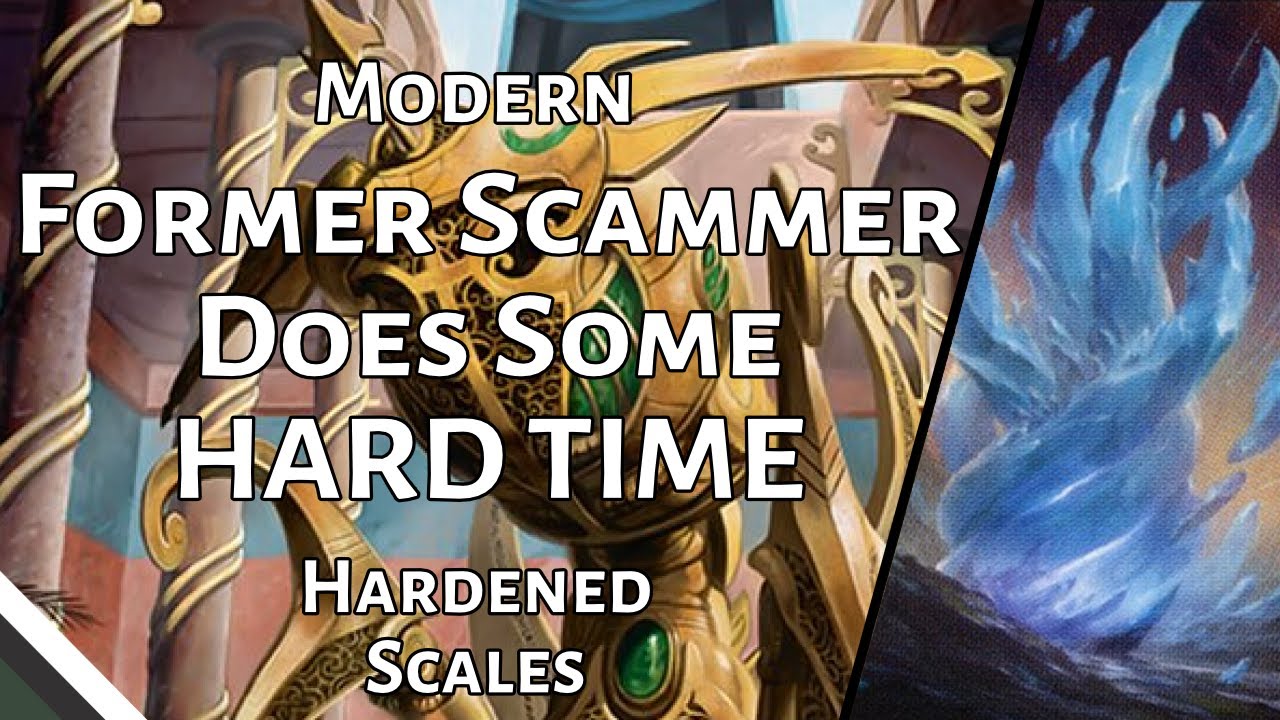 Former Scammer Does Some HARD TIME | Hardened Scales | Modern Challenge | MTGO