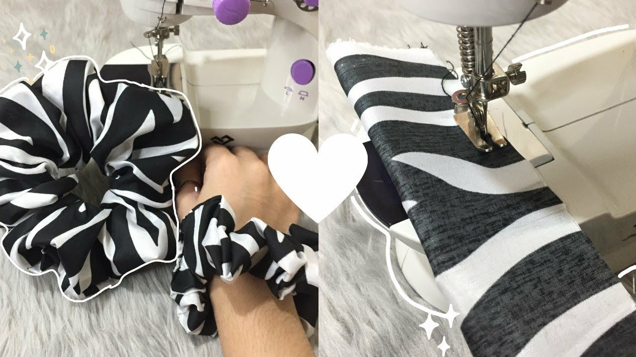 HOW I MAKE SCRUNCHIES 🌟 small business💰 | Princess Zachary