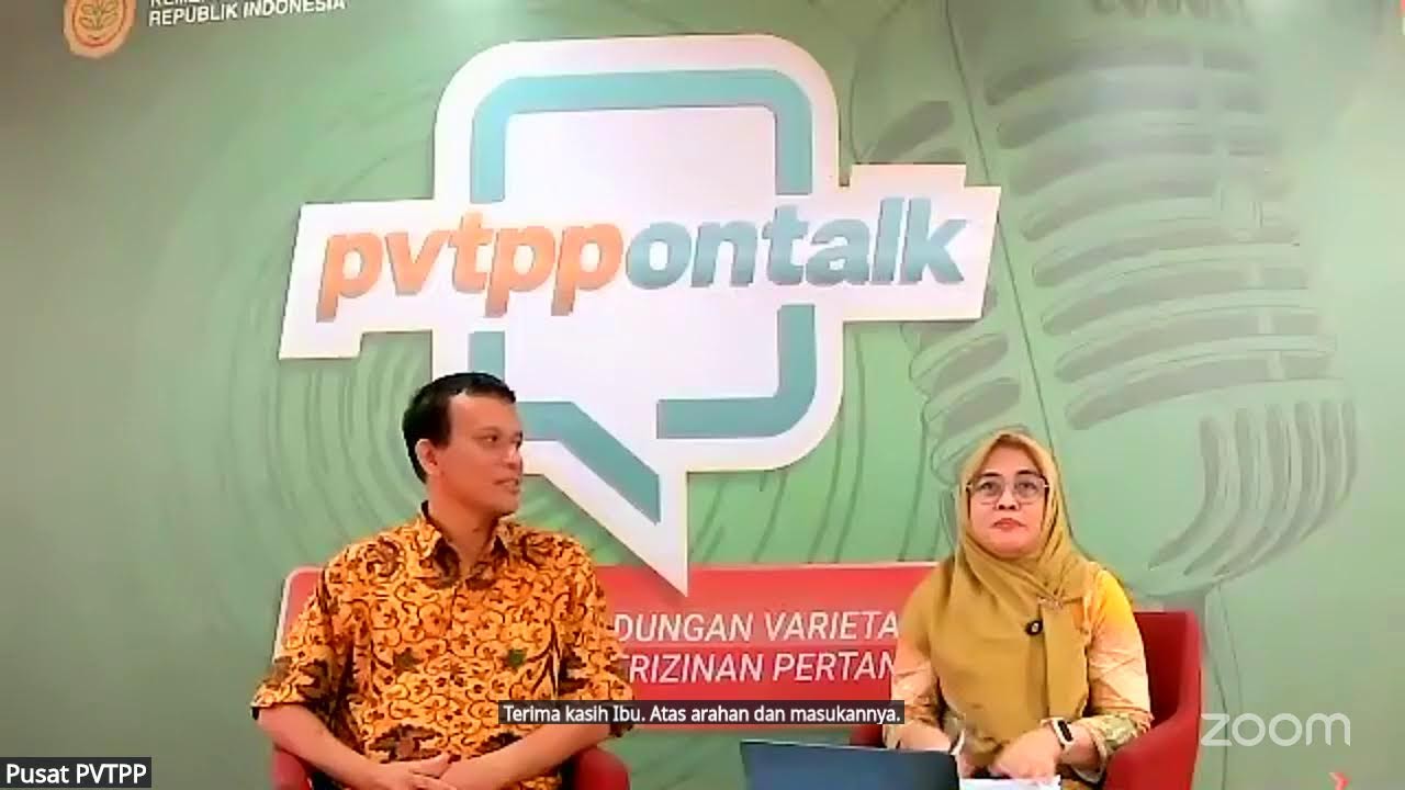 PVTPP On Talk Series ke 80 Uji Publik Perubahan Permentan Nomor 25 Tahun 2021