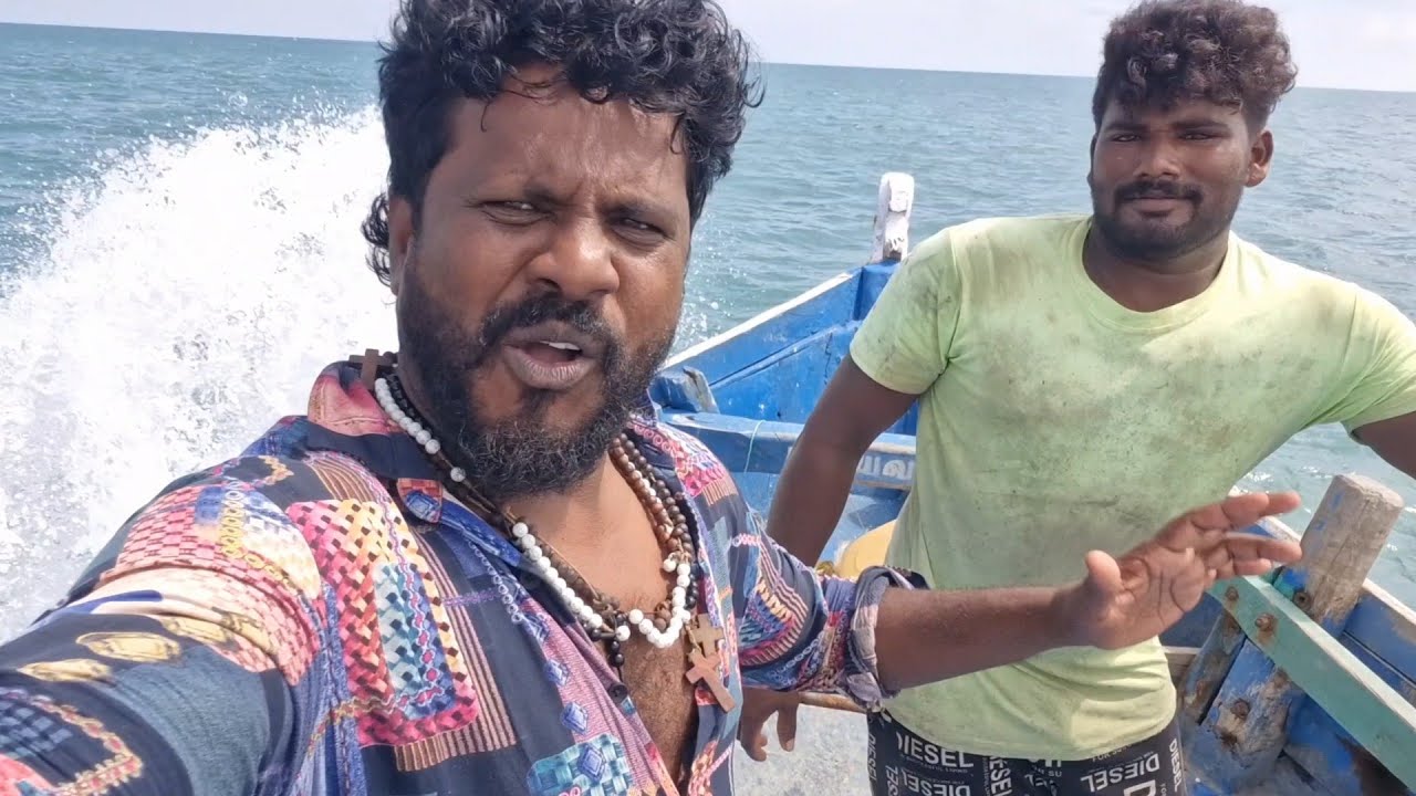 நடு கடலில் பயங்கர பசி மீன் சமையல்