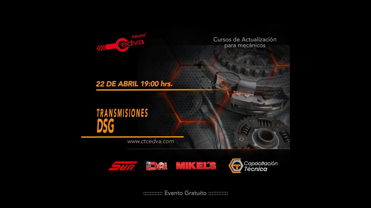 Webinar Transmisión DSG