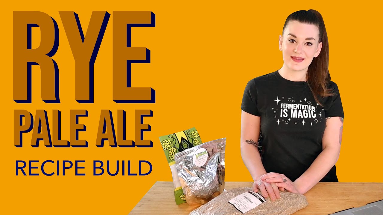 Homebrew Rye Pale Ale Recipe Build