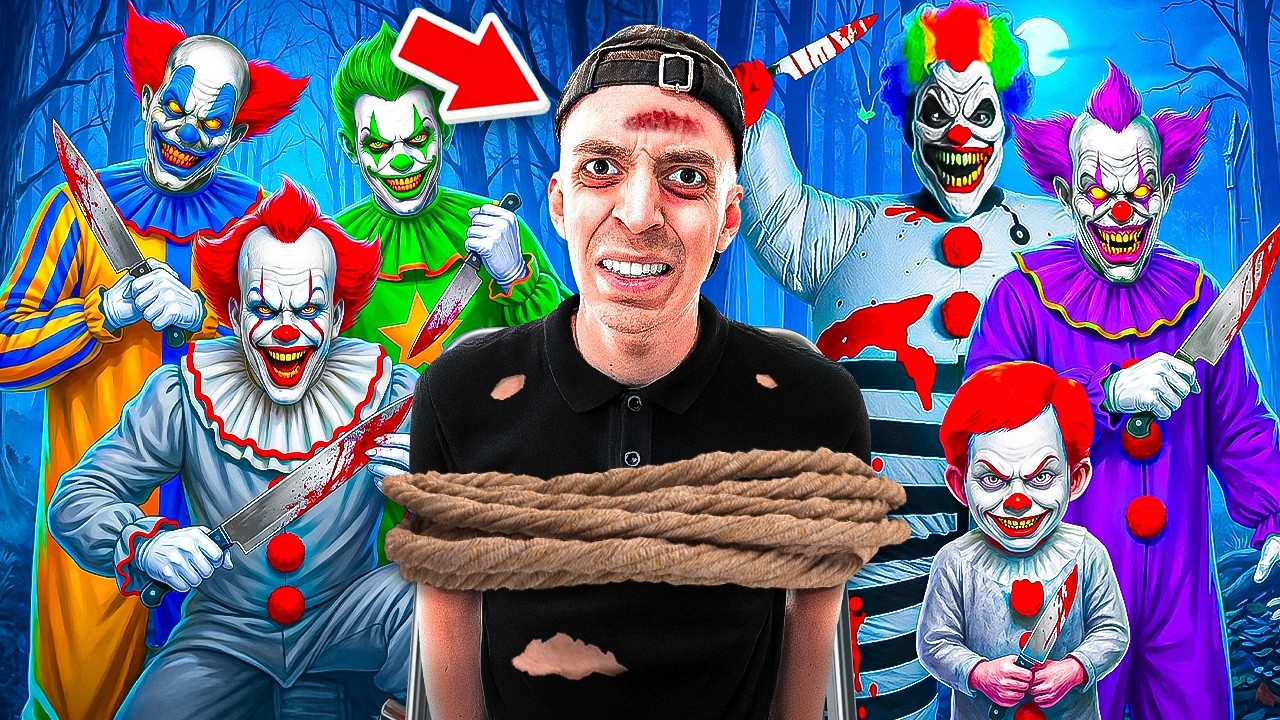 das ERSTE VIDEO mit ALLEN HORROR CLOWNS! 😳 (Film)