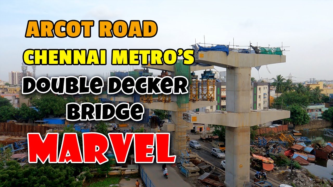 Chennai Metro's Game-Changing Double Decker Bridge 🚆
