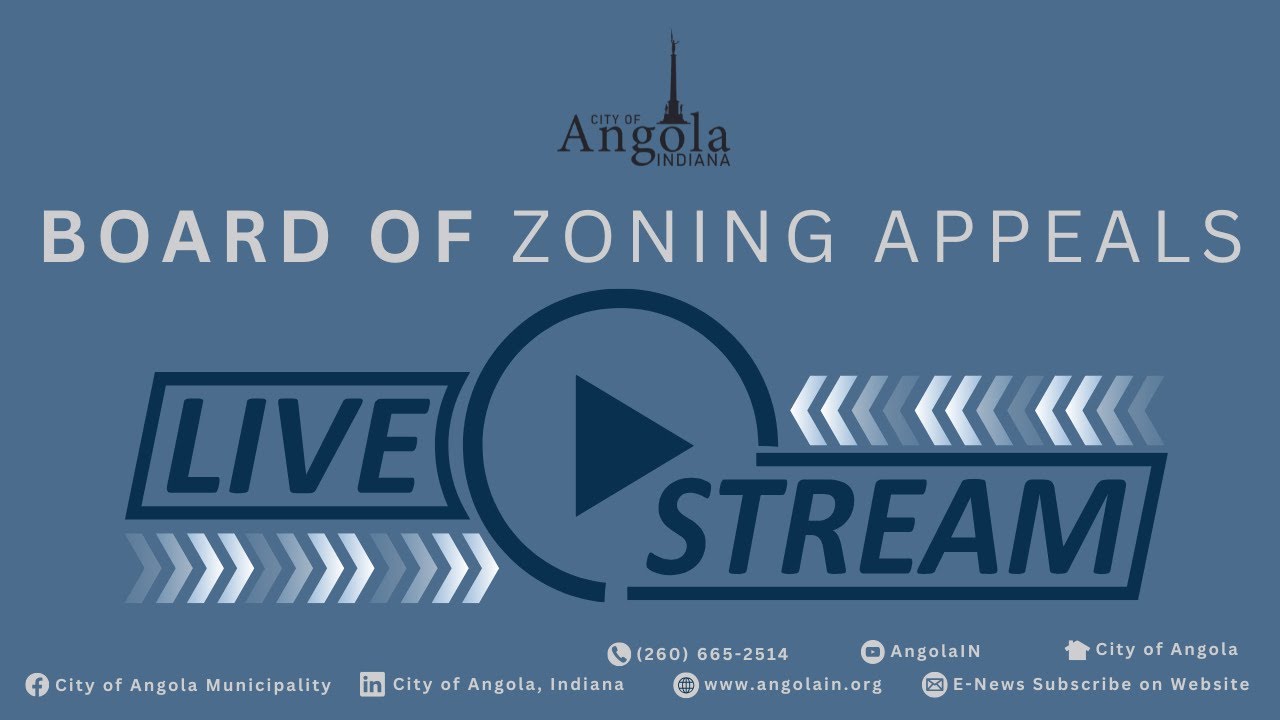 2026.01.26 Angola Board of Zoning Appeals