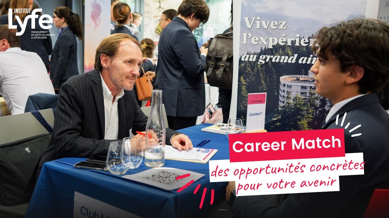 Votre avenir commence ici : découvrez les Career Match de l’Institut Lyfe