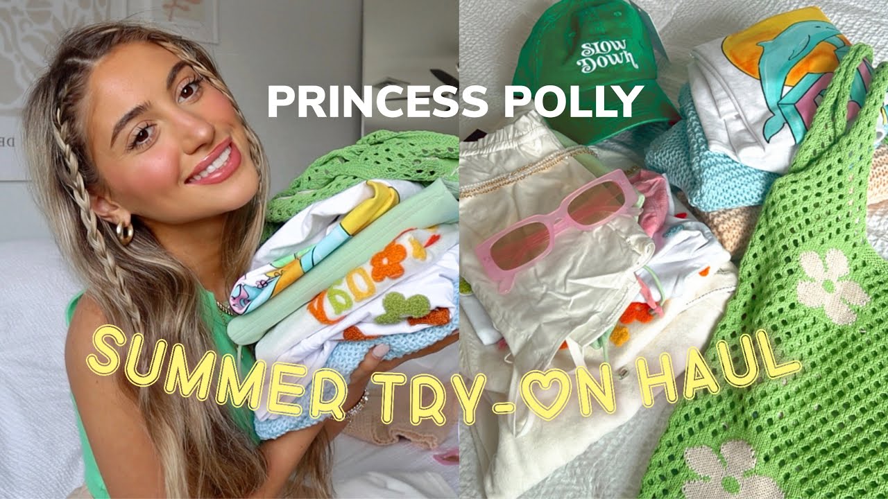 SUMMER PRINCESS POLLY TRY-ON HAUL!! ft. summer fashion trends 2022